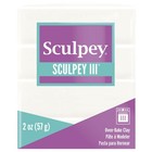 Sculpey Iii Polymer Clay 2oz White