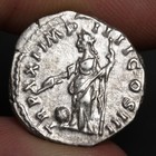 Marcus Aurelius Denarius Xf 166ad Ancient Roman Empire Silver Coin Providentia