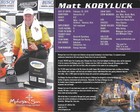 Matt Kobyluck Nascar Bush Noth Series Autographed Hero Card