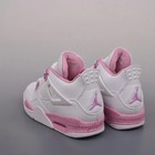 Women s All Size Us Jordan 4 Retro White Pink Oreo