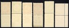 Israel 1948 Doar Ivri Scott  1-6 Mint Xf Og Never Hinged Scott  4 Disturbed Gum