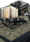 Ihvan Online  Prayer Rug  Prayer Mat For Muslim With Kaaba Design Cubic Gift Box