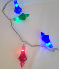 Lot Of 3 Unique Prisim Christmas String Lights Indoor Outdoor Decorative Outfit