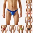 Men s Sexy Pouch G-string Thongs Jockstrap Swim Low Rise Bikini Briefs Underwear