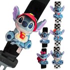 Stitch Cartoon Seat Belt Accessories Car Interior Shoulder Cover Protective