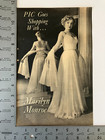 1951 Vintage Print Photo Pic Goes Shopping With Marilyn Monroe Formal Dress B w