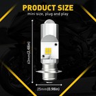 Auxito Motorcycle T19 P15d Led Headlight High Low Beam Bulb 15000lm All-in-1