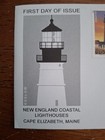 Autographed Us 4791-4795 New England Coastal Lighthouses  Fdc 2013 Koslow Cachet