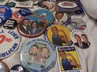 Vintage Lot Of 50  Political Pins Campaign Button Pinback Presidentialcollection