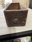 Antique  Singer  White Treadle Sewing Cabinet Drawer 