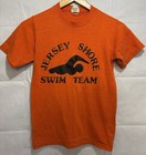 Vintage Jersey Shore Nj Pa Shirt Single Stitch Orange Faded Worn Kid Child Boy