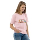 Kawaii Cats Unisex Organic Cotton T-shirt  design 3 