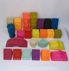 Baby Blocks Stacking Building Toys Soft Educational Numbers Shapes Colors 24