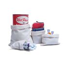 18 X 20 Inches 100  Cotton Reusable Storage Premium Double Drawstring Bags