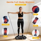 Vibration Platform Plate Whole Body Exercise Fitness Massager Machine  550 Lbs