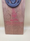 Budweiser Clydesdales Cast Iron   Wood Horseshoe Wall Mount Bottle Opener Beer