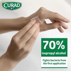 Curad Alcohol Prep Pads 400 Count 70  Isopropyl Medium Individually Wrapped