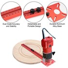 Multifunctional Router Circle Cutting Jig 4 In 1 Router Milling Groove Bracket