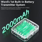 Shimbol Tp Nano Wireless Transmitter System Transmitter   Receiver For Phones