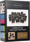 Mini Chalkboard Signs 20 Pack Small Chalkboard Labels Table Signs With Easel    