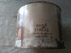 Vintage Philip Morris Bond Street Pipe Tobacco Round Tin Made In Usa