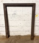 Antique Unique Design Victorian Cast Iron Fireplace Surround 30 25 X 24 5   