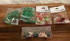 Mixed Lot Christmas Confetti Table Scatter Holly Leaves  Snowflakes Glitter
