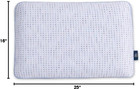 Serta Thermagel Memory Foam Pillow Standard oversized Queen Size  16   x25   x5  