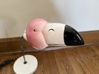 Vintage 1980 s George Kovacs Pink Flamingo Gooseneck Desk Lamp - Works