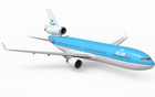 Mcdonnell Douglas Md-11 Jet Airplane Model Trijet Md11 Kit O Ho N Z Scale White 