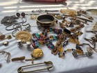 53pc Antique Victorian Edwardian Art Nouveau Deco Vintage Estate Jewelry Lot