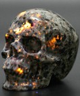 3 0  Yooperlite Carved Crystal Skull  Realistic  Crystal Healing