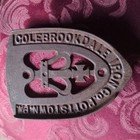 Antique Cast Iron Clothes Iron Holder Wood Stove Top Trivet Pennsylvania Origina