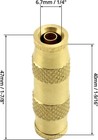Qwork Push To Connect Fittings 1 4  Tube  Air Hose Fittings  10 Pack Air Compres