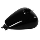 Vivid Black 6 Gallon 6gal  Fuel Gas Tank Fit For Harley Electra Glide 2008-2024