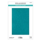 Spellbinders Embossing Folder  scribbled Letter  Dina Wakley 5 5 x8 5   Ses065