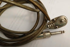 Vintage Fender Gray  cord Grip  Guitar Cord 1950s 60s Case Candy Tested Works