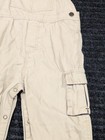 Oshkosh Beige Overalls 24 Months Boys Cargo Pockets Snap Legs Toddler Outfit