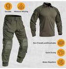 Size-m G3camouflage Shirt   Pants Kit Combat Uniform Set For Outdoor Hunting Hik