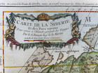Siberia Russia C  1754 Nicolas Bellin Antique Engraved Map