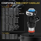 8pack Fuel Injector Compatible For 1999-2006 Chevy Silverado Suburban Tahoe 