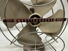 Antique Westinghouse 11 Inch Metal Desk Fan Part Y-35256 Oscillating Works Great