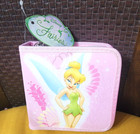 New With Tag Disney Fairies Tinkerbell Holds 24 Cd Or Dvd Pink Case