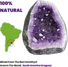 Amethyst Crystal  approx  0 882 Lb   1 1lb  3 15      3 25     Raw Purpleb 