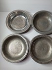 Vintage Rwp Wilton Armetale Pewter Plough Soup Cereal Bowl 7  Usa Set Of 7