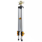 Melnor Deluxe Sturdy Metal Yard Lawn Garden Pulsating Impact Tripod Sprinkler