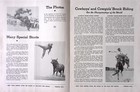 1940s 6th Annual World Championship Rodeo With Gene Autrey Pittsburgh Pa Program