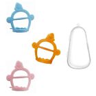 Anti-dropping Silicone Teething Teether Chew Bpa Free Wrist Hand For Baby Babies