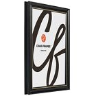 Craig Frames Stratton  0 75 Inch Wide Black And Gold Picture Frame