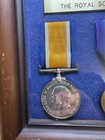 Set Of Two Military British World War One Medals Issued Royal Scots Soldier